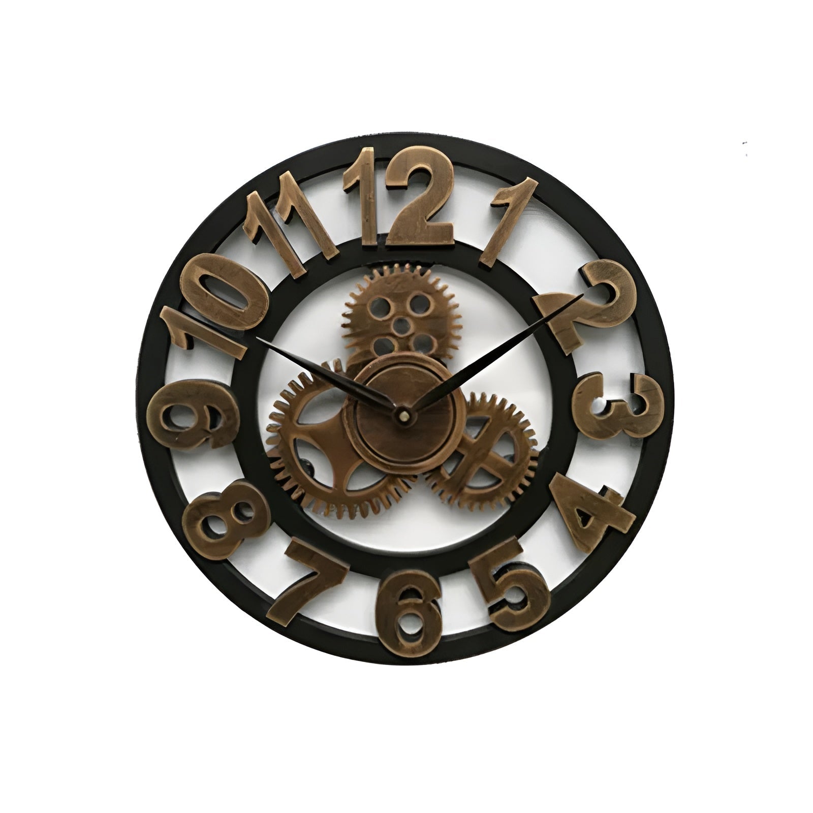 GearSphere Wanduhr im Zahnraddesign