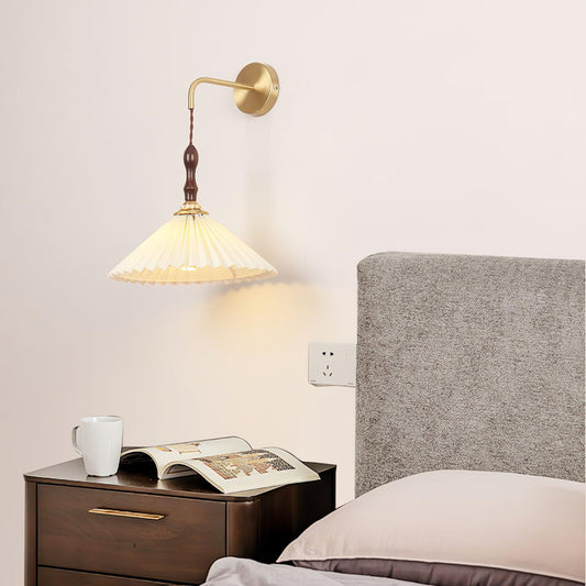 Geschichtetes Holzwandlicht