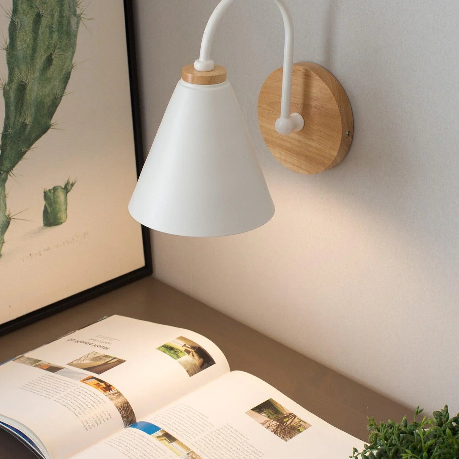 Wandlampe im skandinavischen Stil