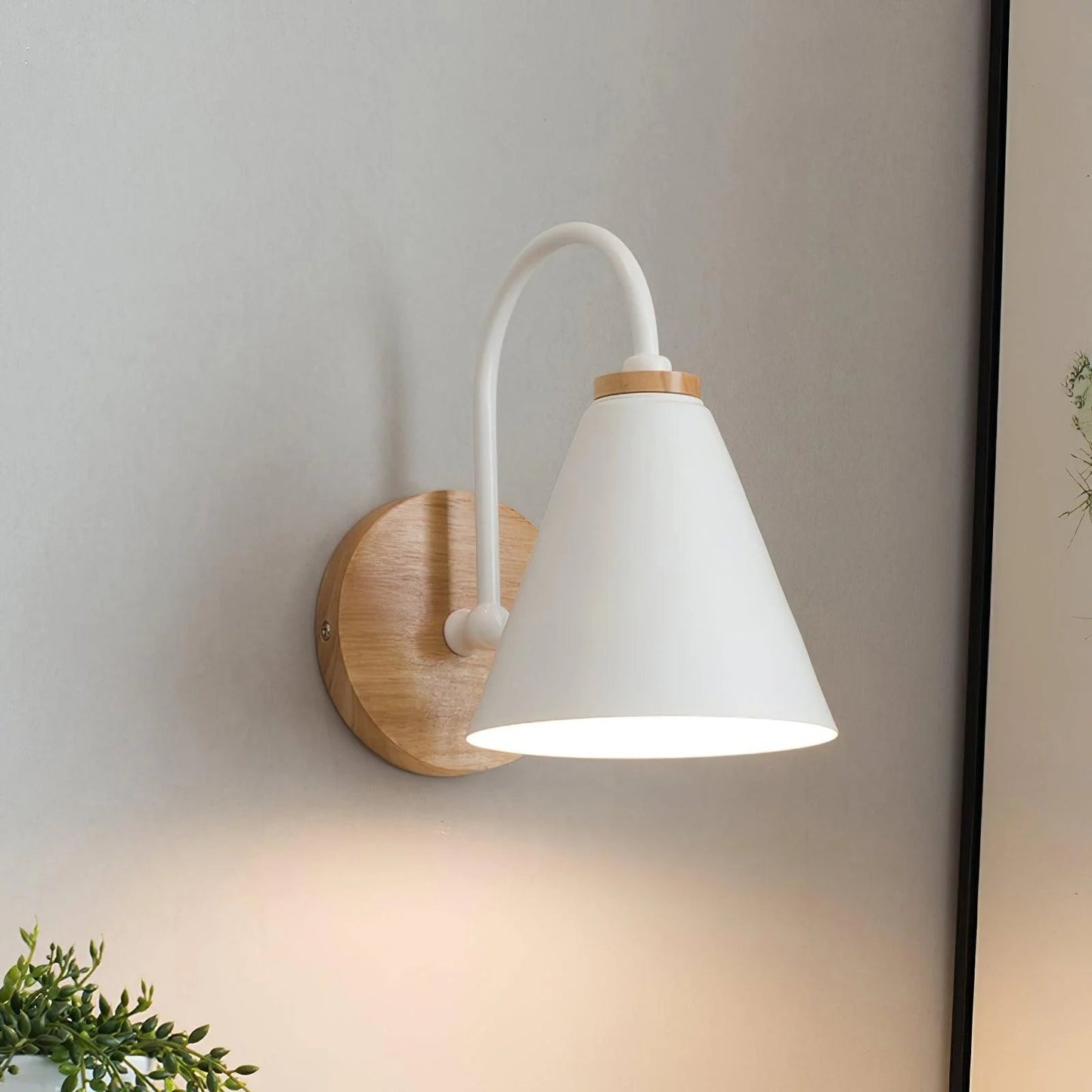 Wandlampe im skandinavischen Stil