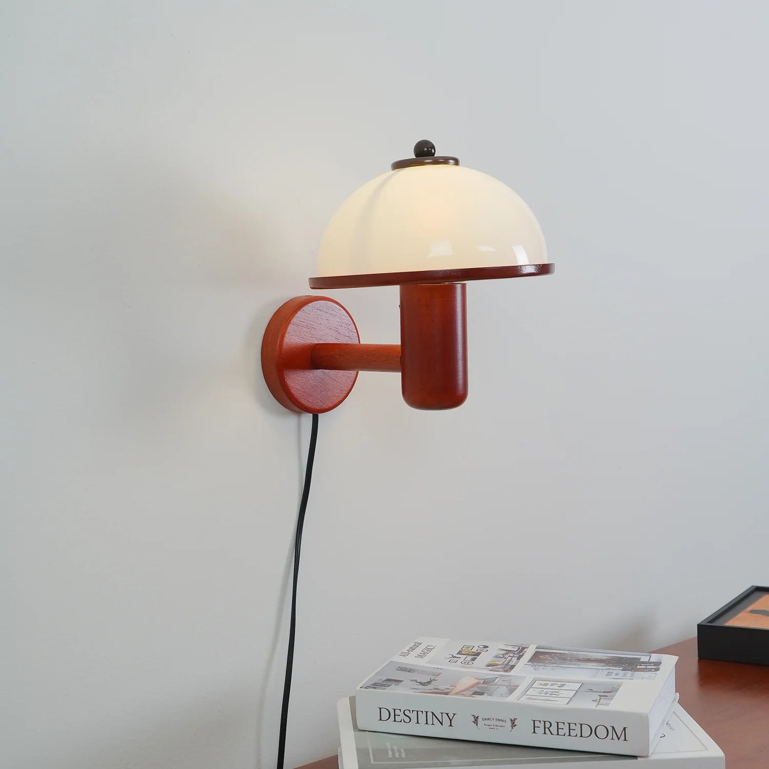 Waldkappenwandlampe