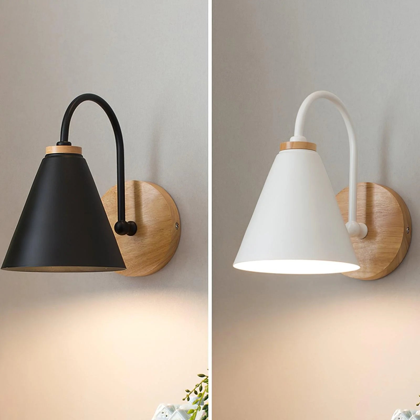 Wandlampe im skandinavischen Stil