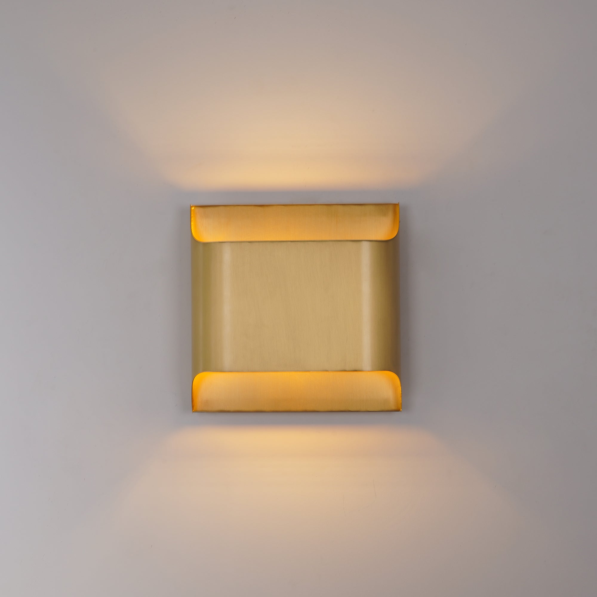 Leclerc Form Messinglampe