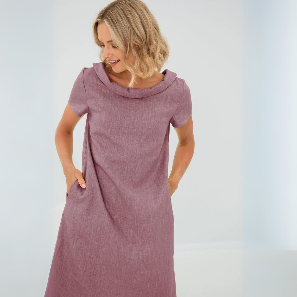 Luftiges Leinenkleid