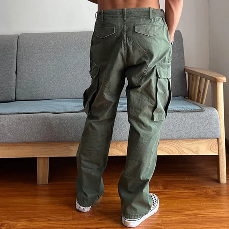 Herren Cargo-Hose mit großen Taschen – Lässig, robust und bequem