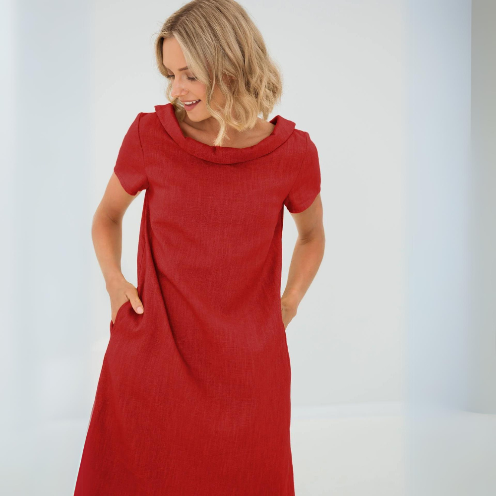 Luftiges Leinenkleid