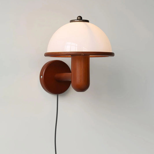 Waldkappenwandlampe