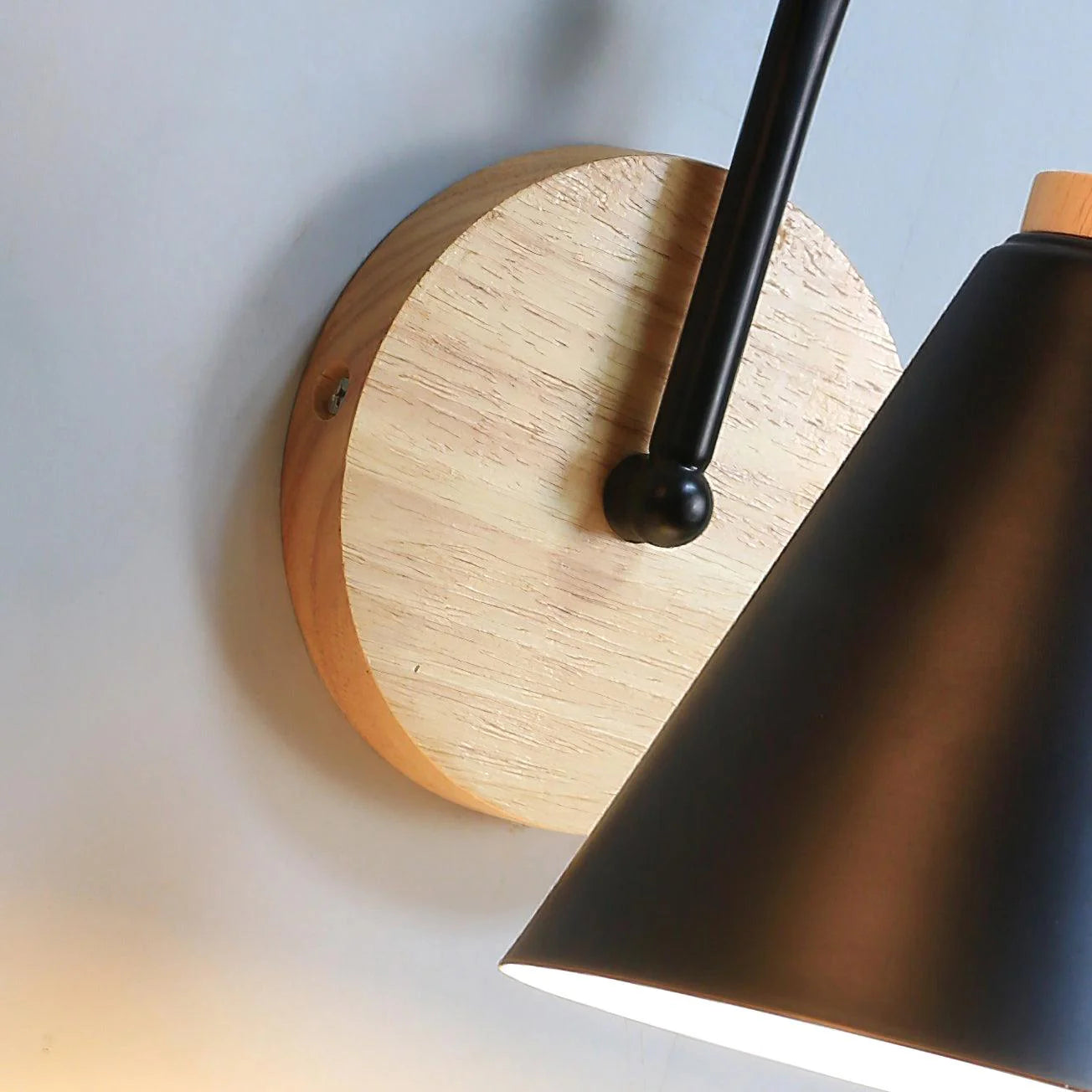 Wandlampe im skandinavischen Stil
