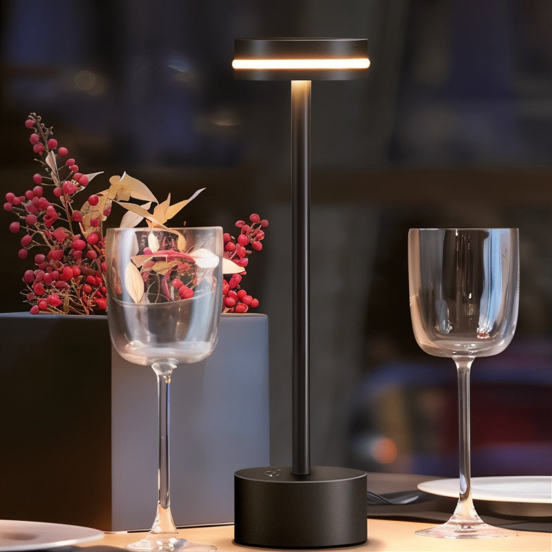 Luxuriöse wiederaufladbare Tischlampe