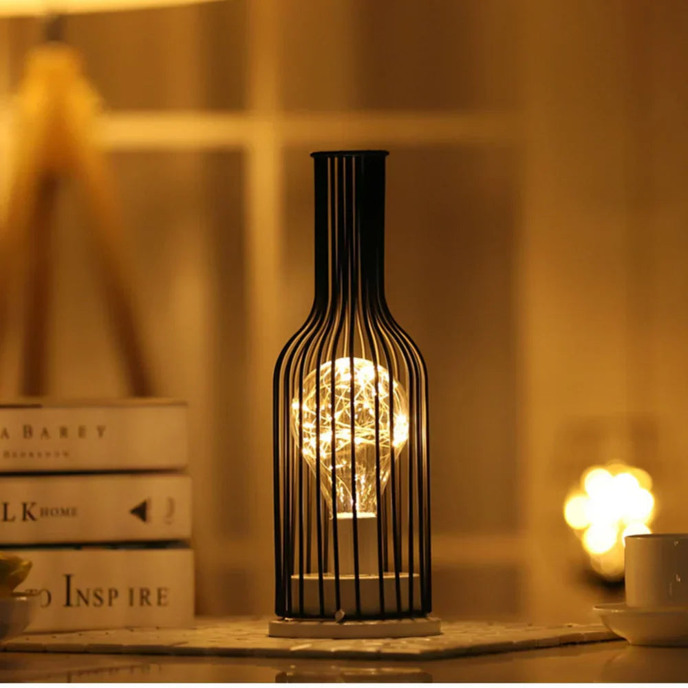 Moderne kabellose LED-Lampe