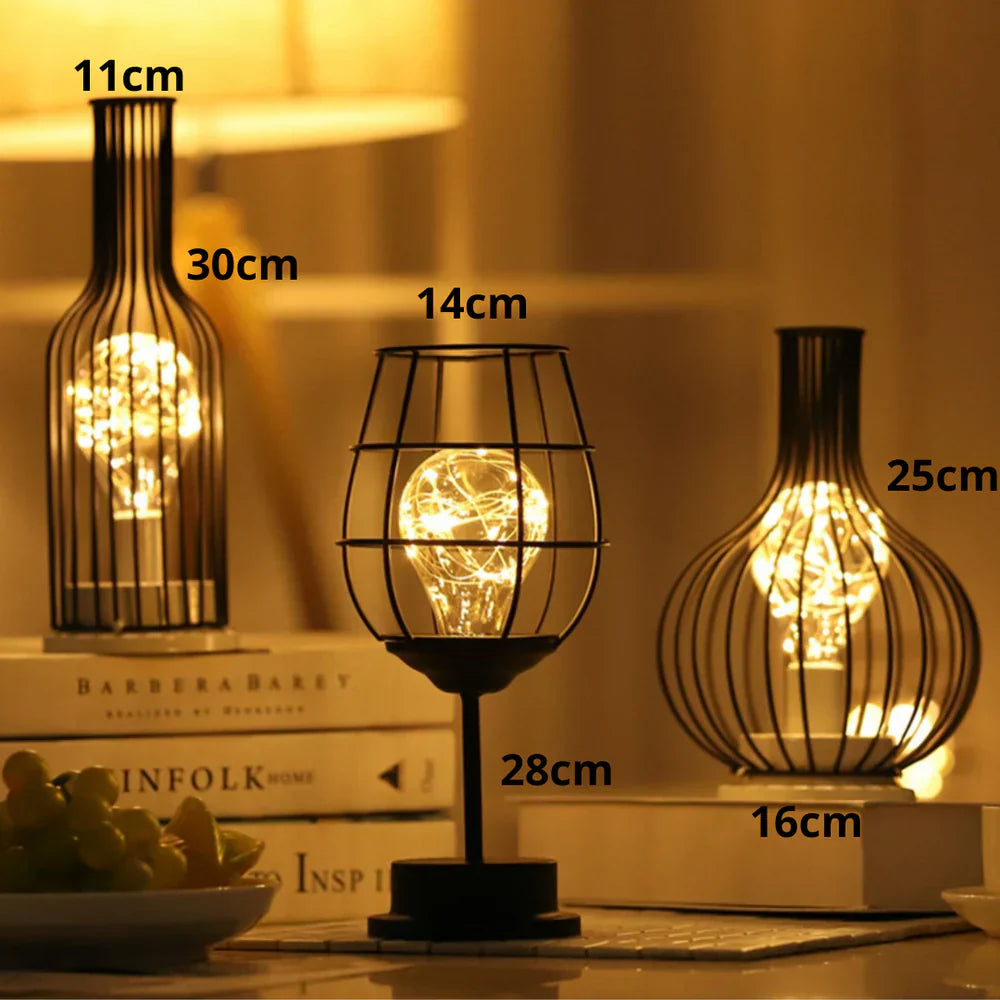 Moderne kabellose LED-Lampe