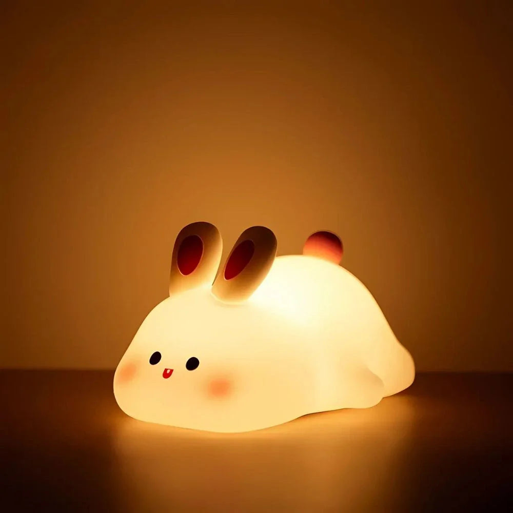 Nachtlicht Kinder Silikon – Dimmbare LED & Einschlaffunktion