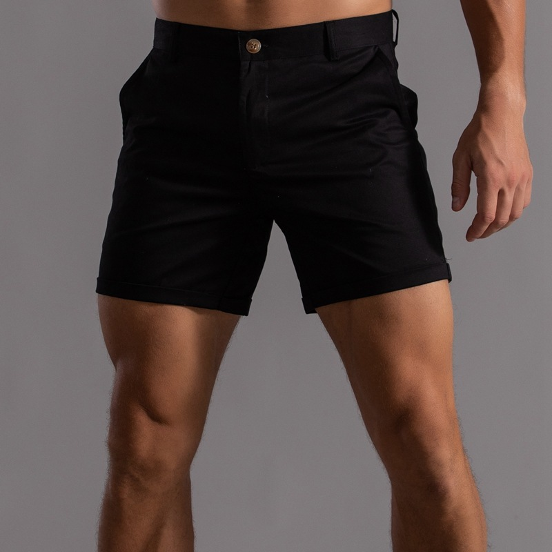 Herren Sommer Shorts aus Baumwollmischung mit Stretch