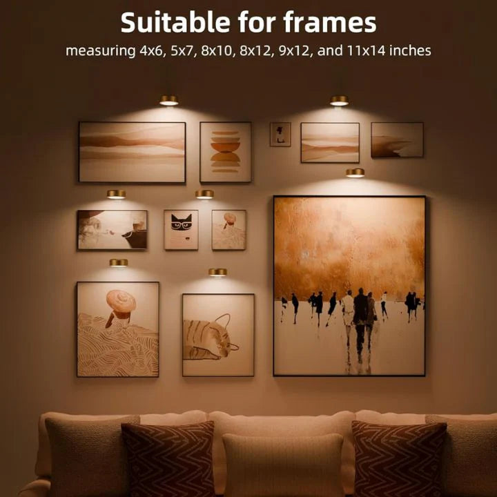 Modernes magnetisches LED -Bild Wandleuchte