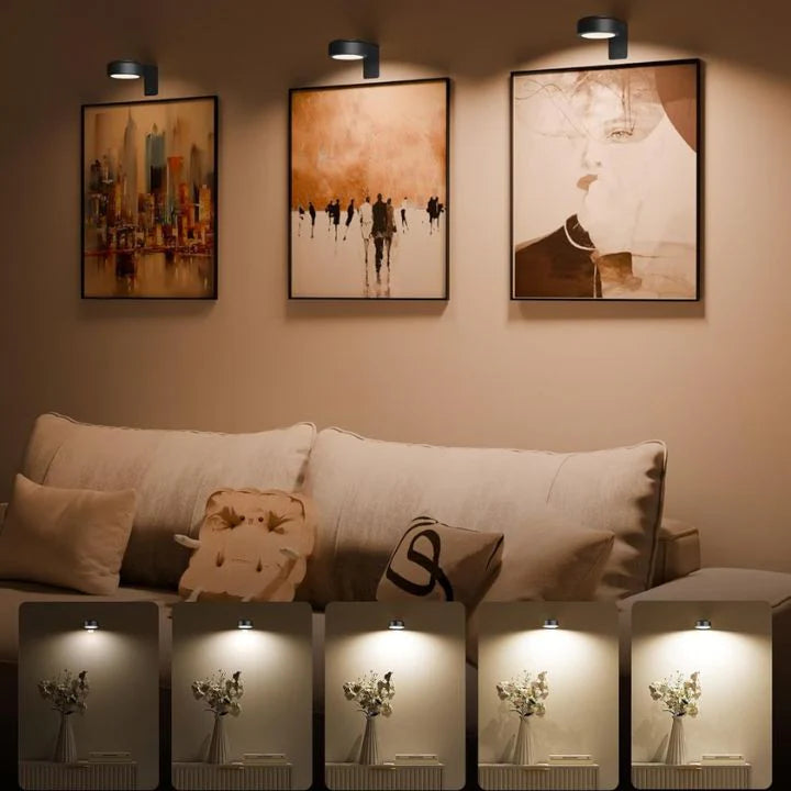 Modernes magnetisches LED -Bild Wandleuchte