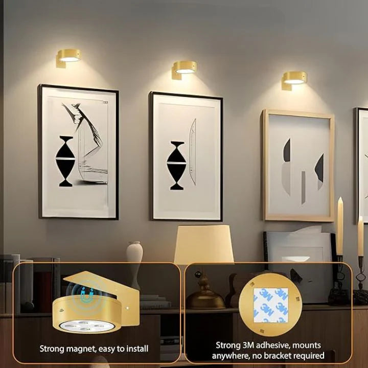 Modernes magnetisches LED -Bild Wandleuchte