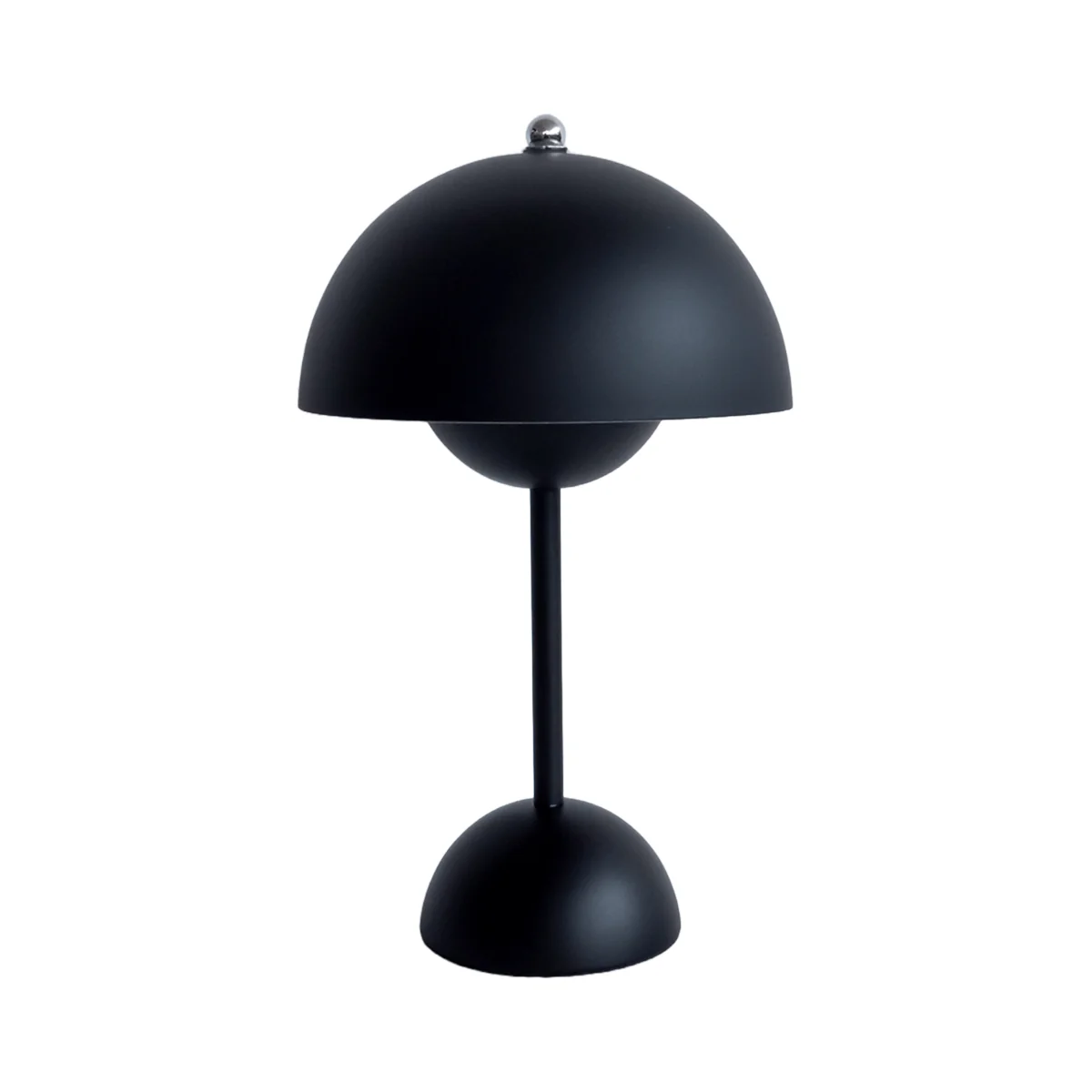 Kabellose LED-Tischlampe aus Metall im modernen Design