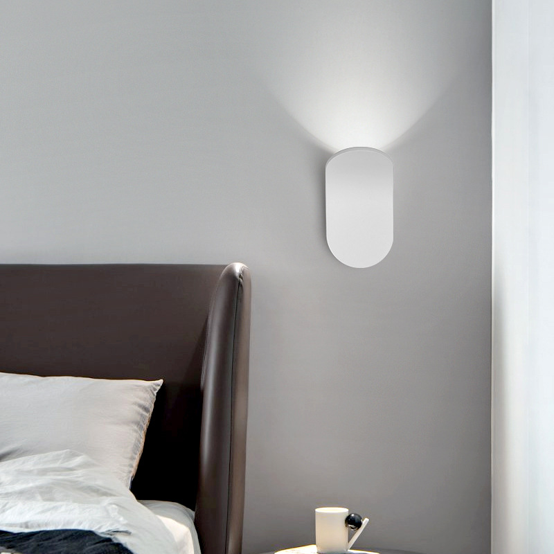 Moderne Aluminium Wandleuchte LED