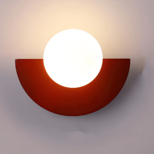 Nordische Halbkreis-Wandleuchte