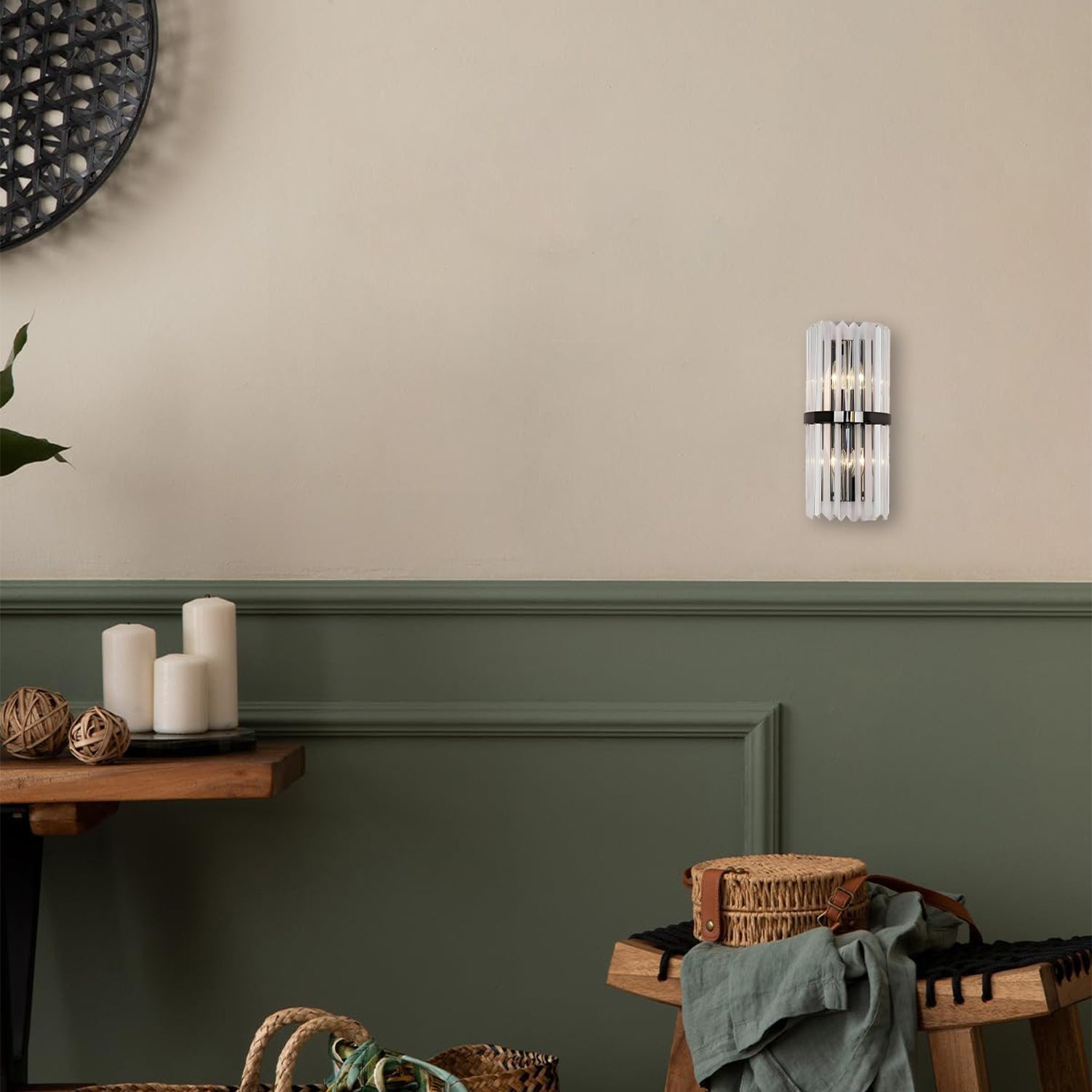 Moderner schicker Edelstahl luxuriöses Wandleuchte