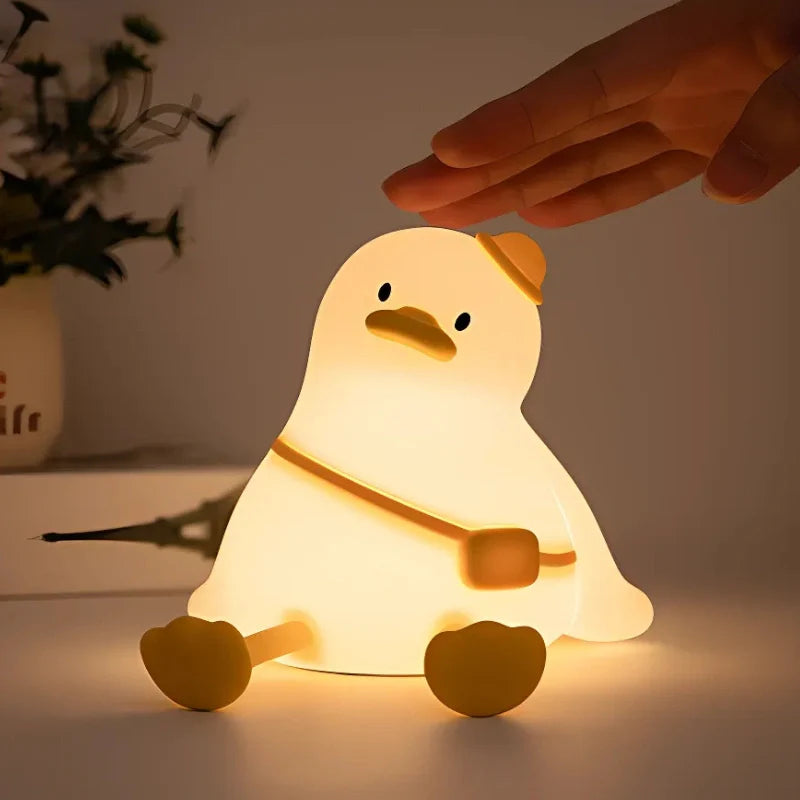 Nachtlicht Kinder Silikon – Dimmbare LED & Einschlaffunktion