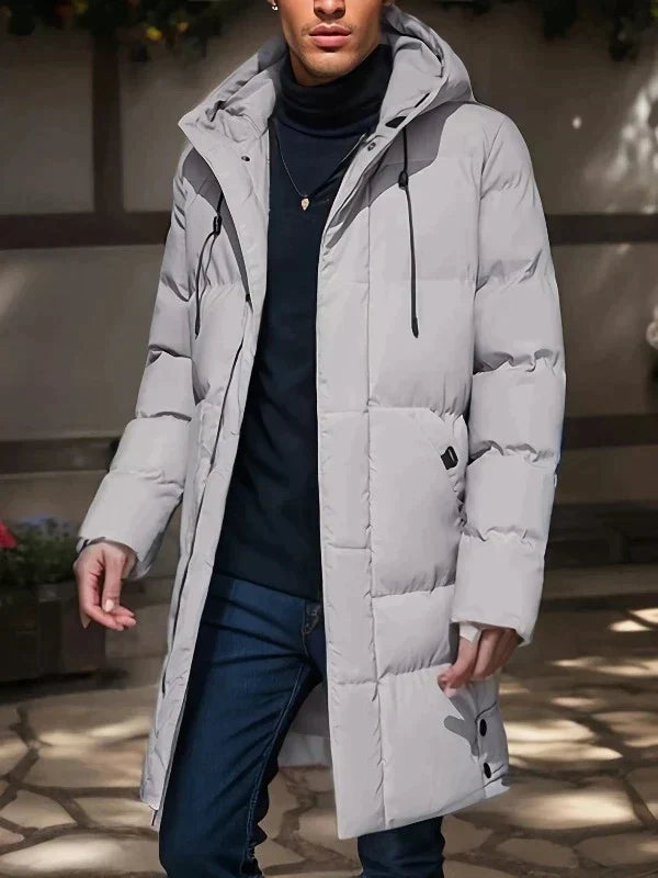 Herren Parka Winterjacke wasserdicht gefüttert