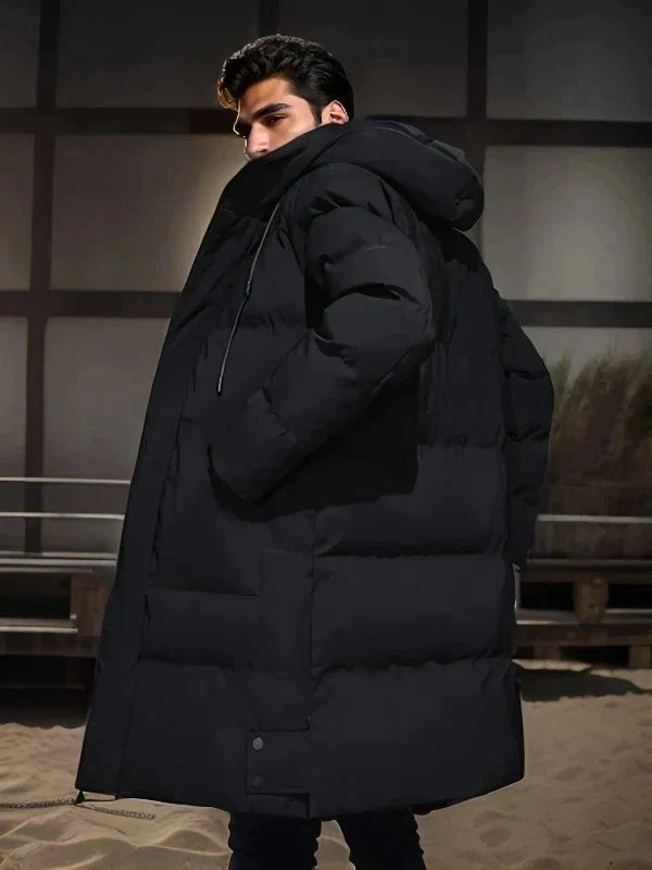 Herren Parka Winterjacke wasserdicht gefüttert
