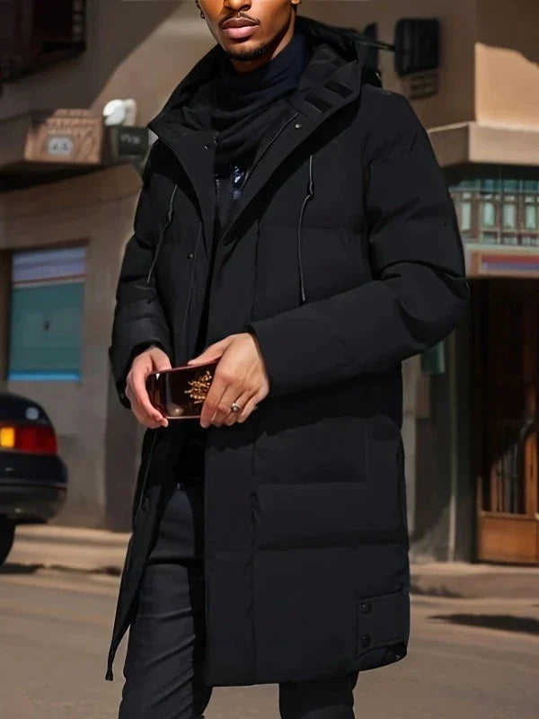 Herren Parka Winterjacke wasserdicht gefüttert