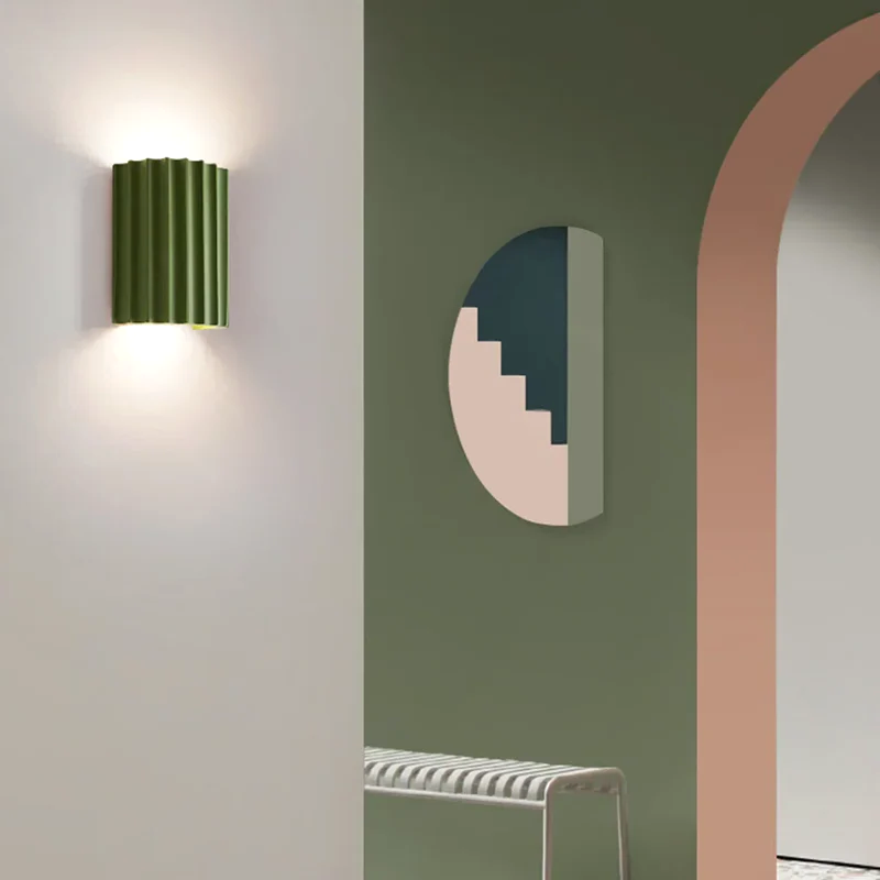 Modernes Makkaron -Wandlicht