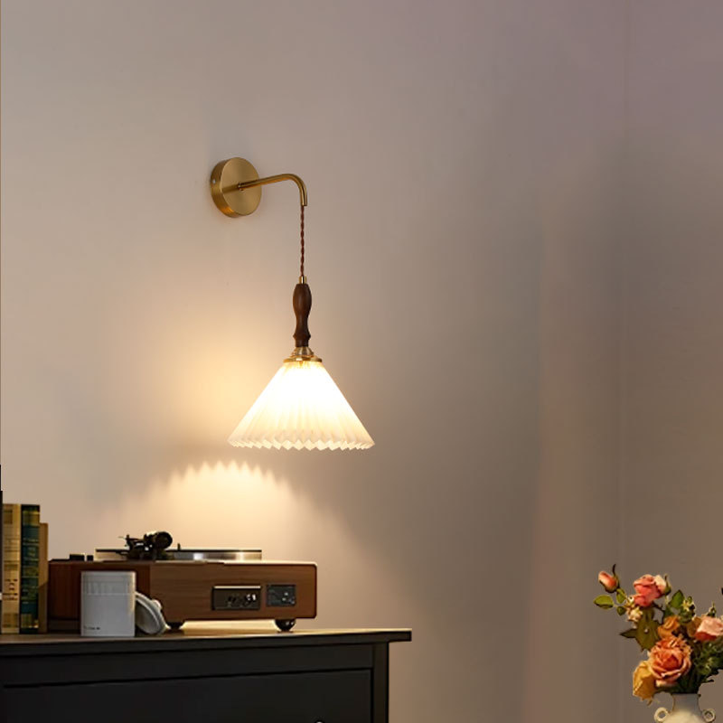 Geschichtetes Holzwandlicht