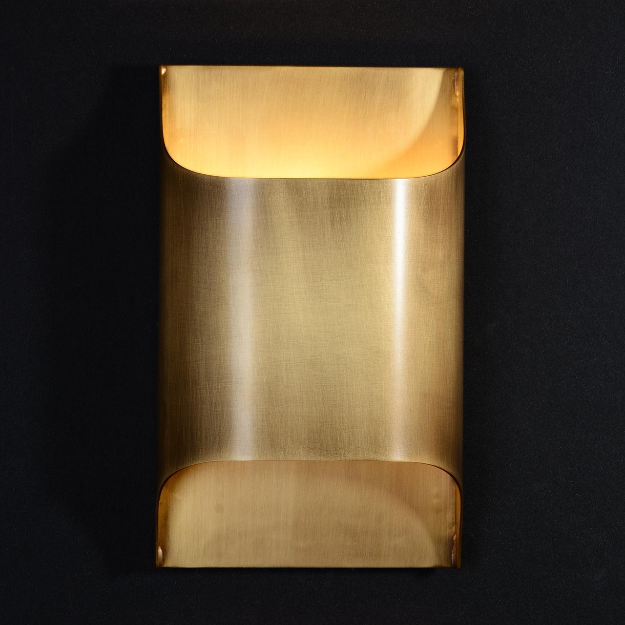 Leclerc Form Messinglampe
