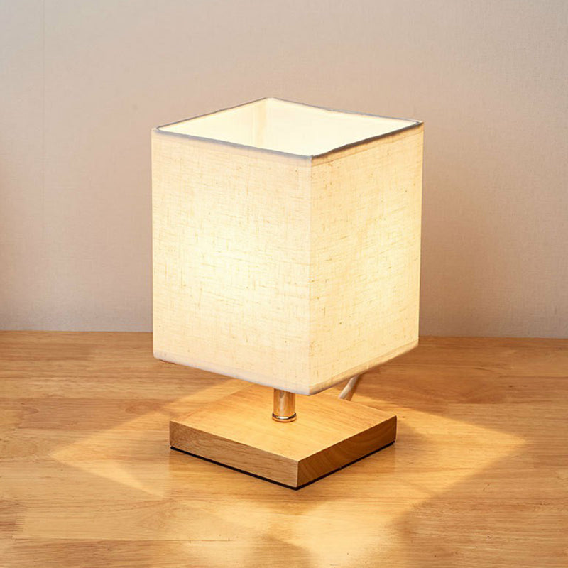 LinnenHout - Minimalistische Tischlampe