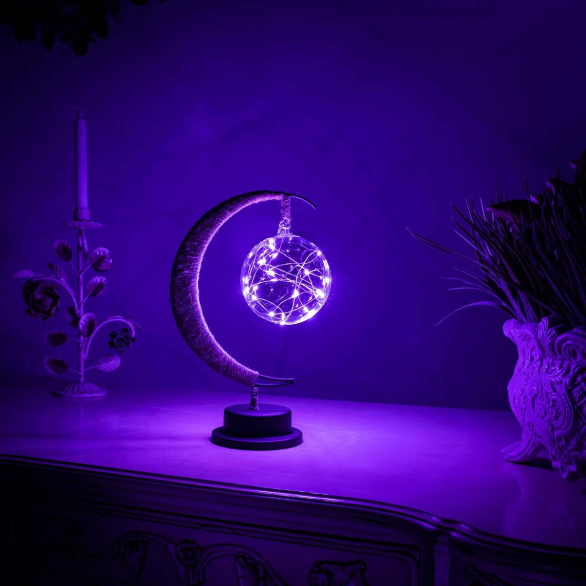 Design LED Mondlampe