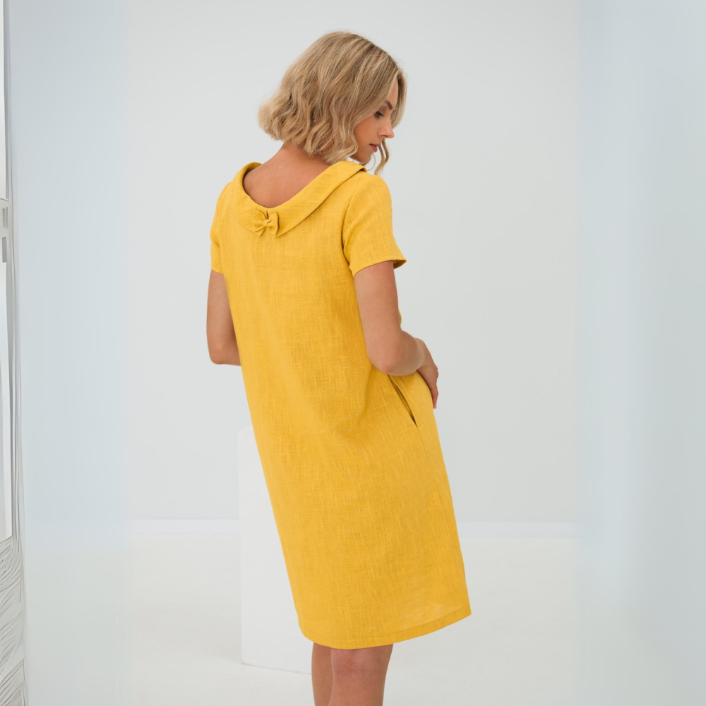 Luftiges Leinenkleid