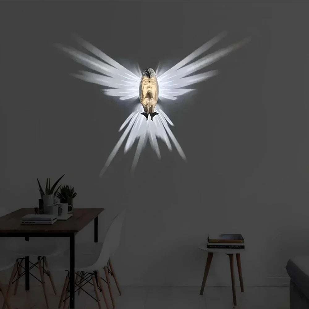 GlowFlügel Gartenleuchte modern LED Schmetterling solarbetrieben