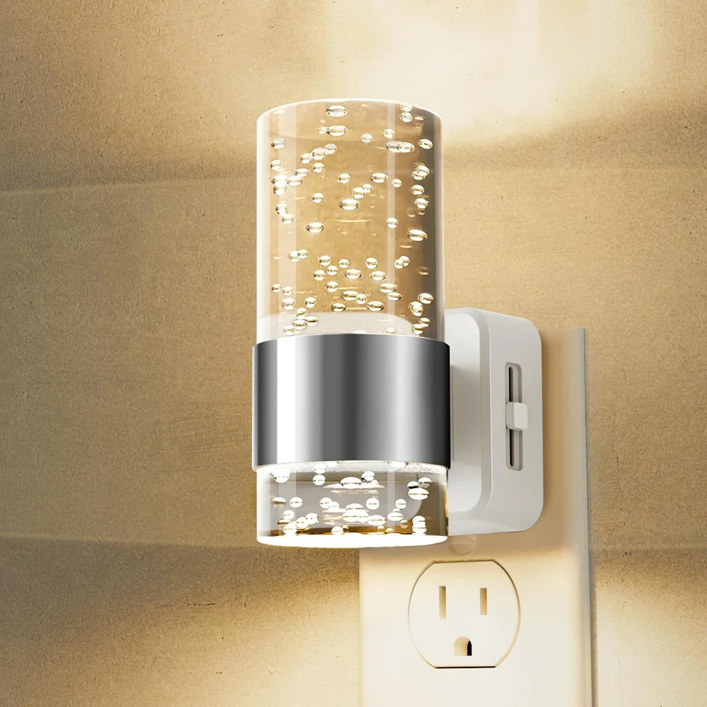 LED Steckdosenlicht mit Dämmerungssensor für Schlafzimmer, Küche & Flur