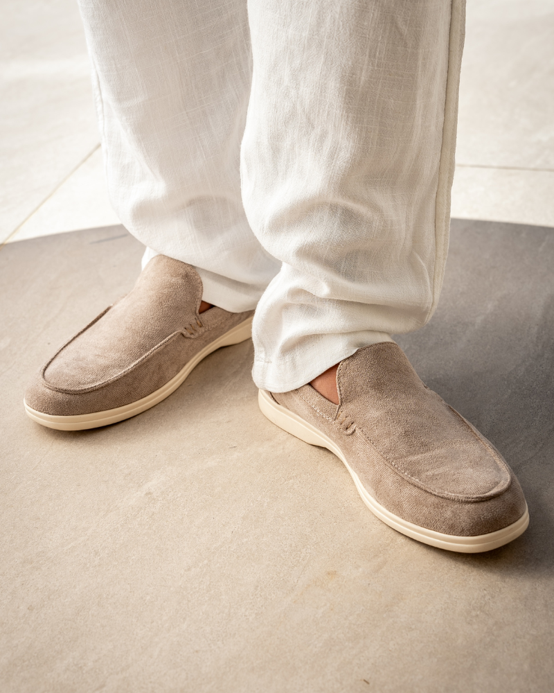 Herren Sommer Loafer aus Wildleder