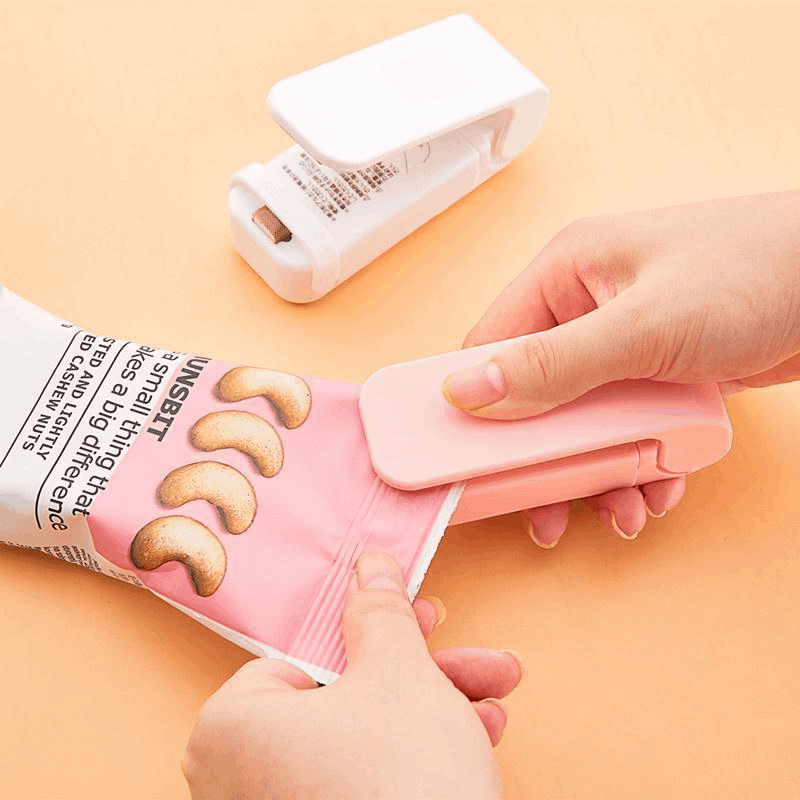1 + 1 GRATIS! Mini Lebensmittelschweißgerät™ – Frische versiegeln in Sekundenschnelle!