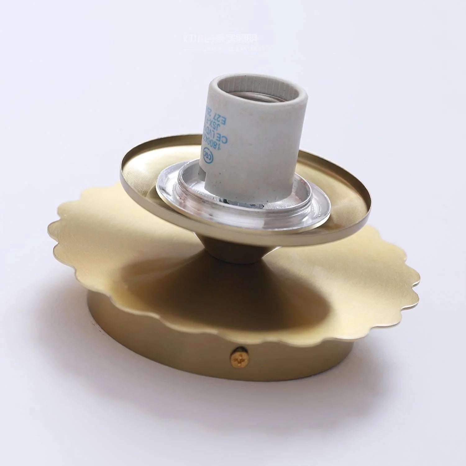Moderne minimalistische Marshmallow -Glaswandlampe