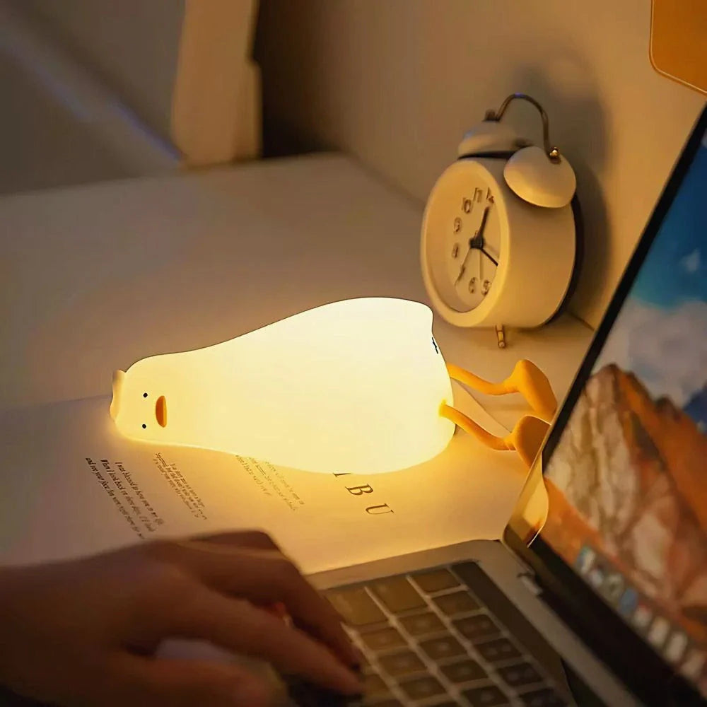 Nachtlicht Kinder Silikon – Dimmbare LED & Einschlaffunktion