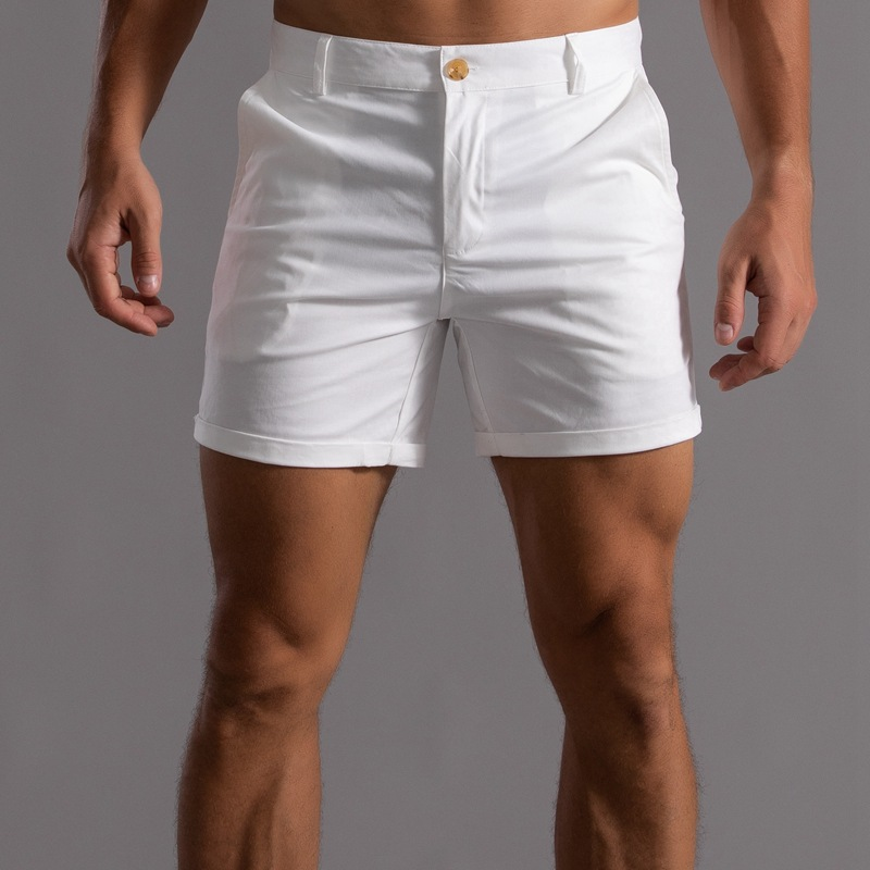 Herren Sommer Shorts aus Baumwollmischung mit Stretch