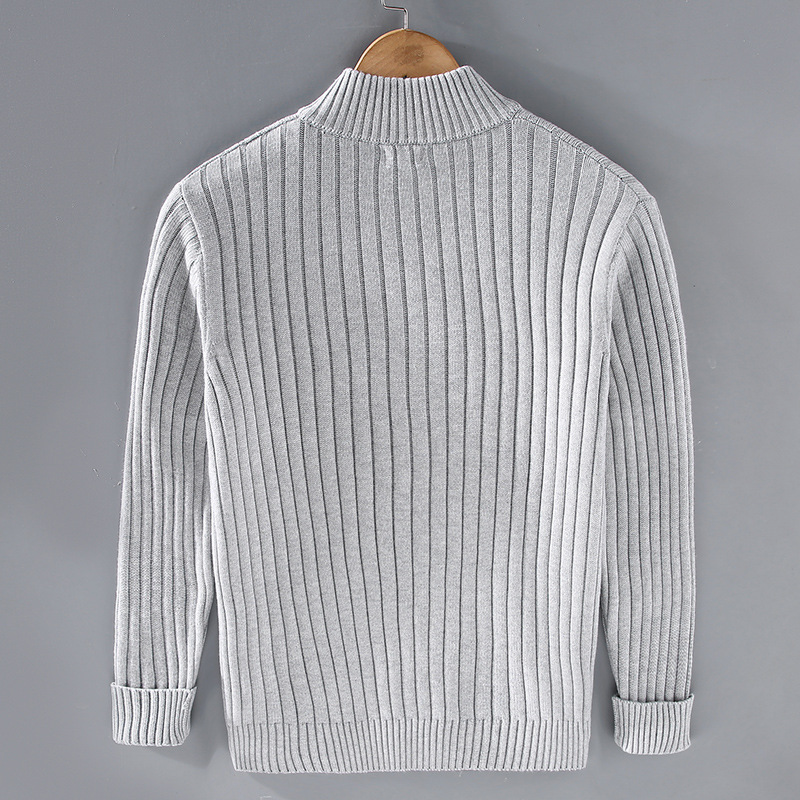 Premium Herren Strickjacke aus Baumwolle