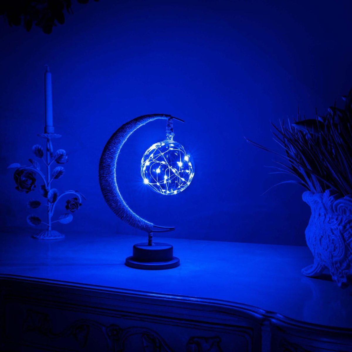 Design LED Mondlampe