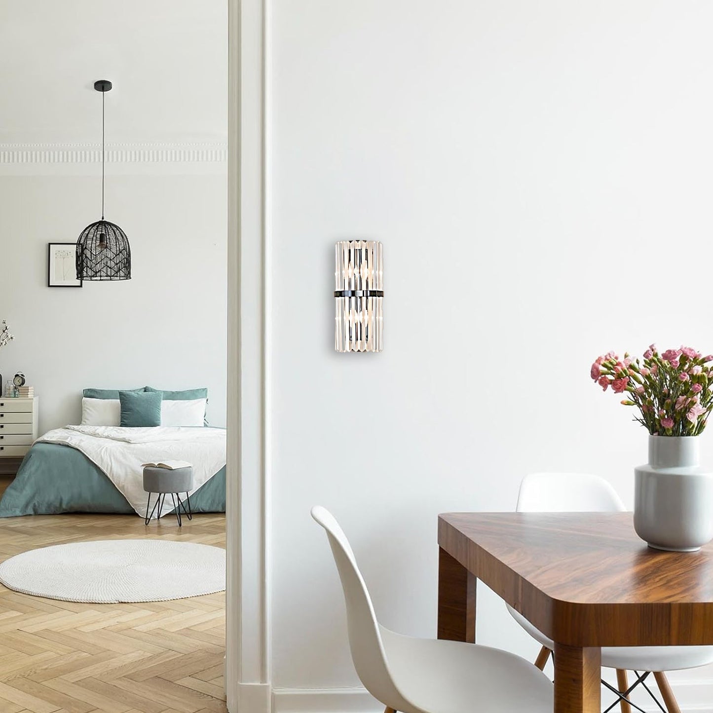 Moderner schicker Edelstahl luxuriöses Wandleuchte