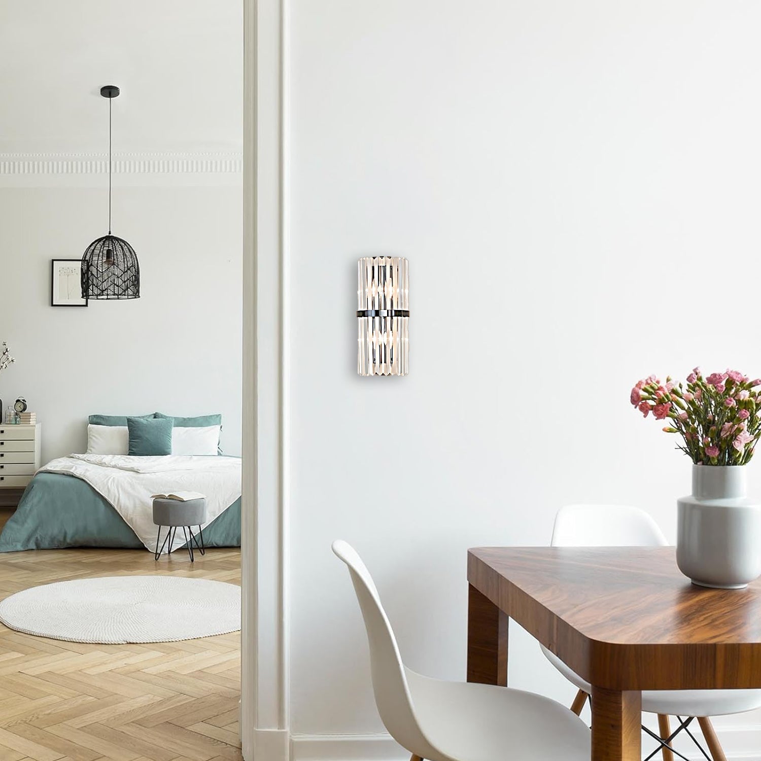 Moderner schicker Edelstahl luxuriöses Wandleuchte