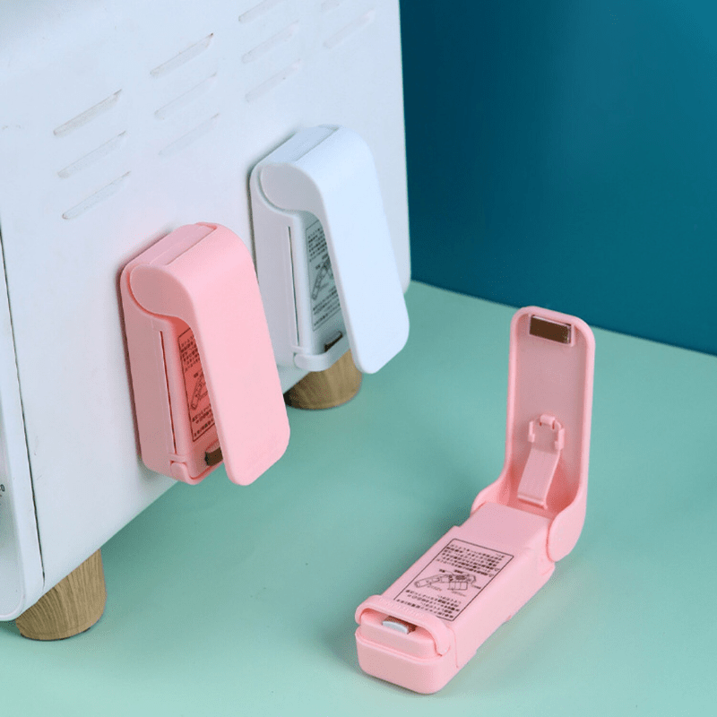 1 + 1 GRATIS! Mini Lebensmittelschweißgerät™ – Frische versiegeln in Sekundenschnelle!