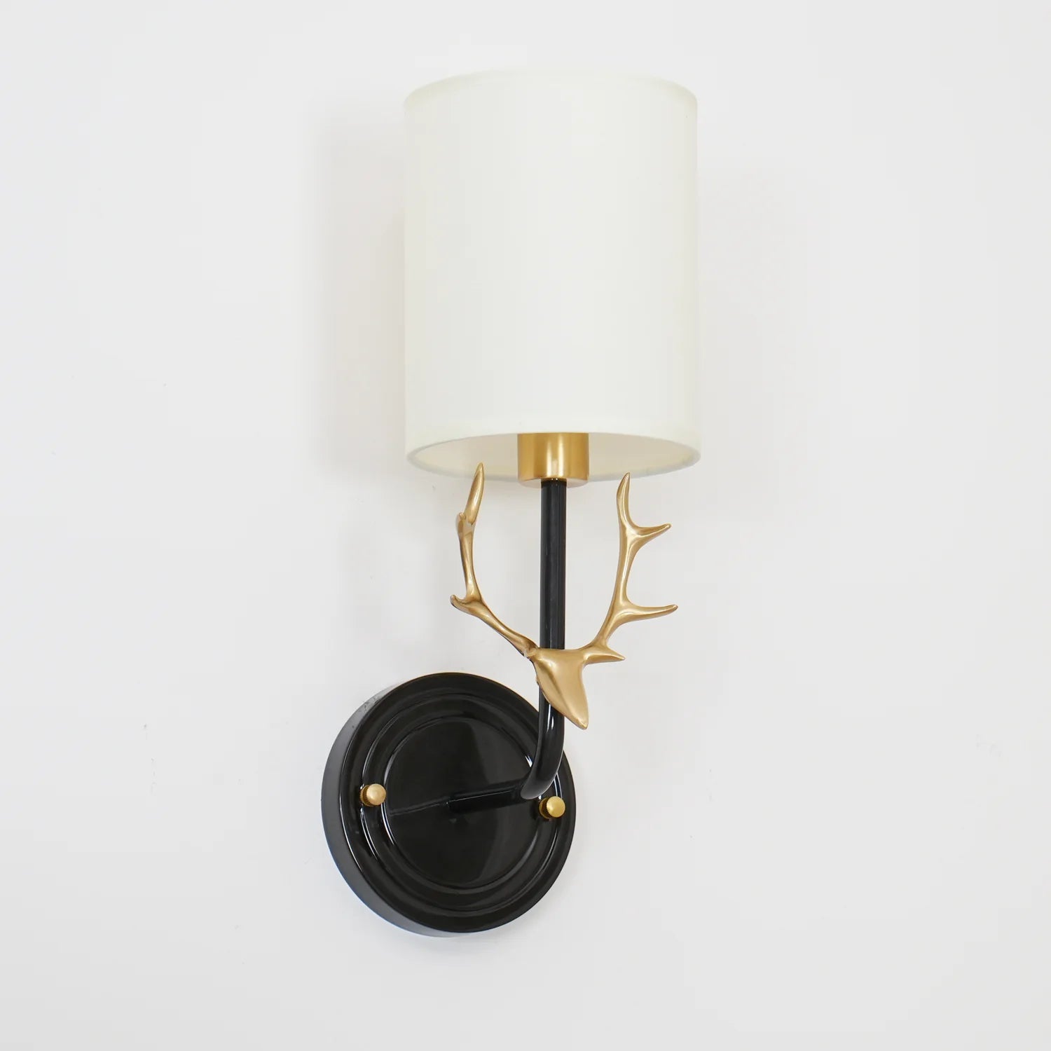 Geweihwandlampe