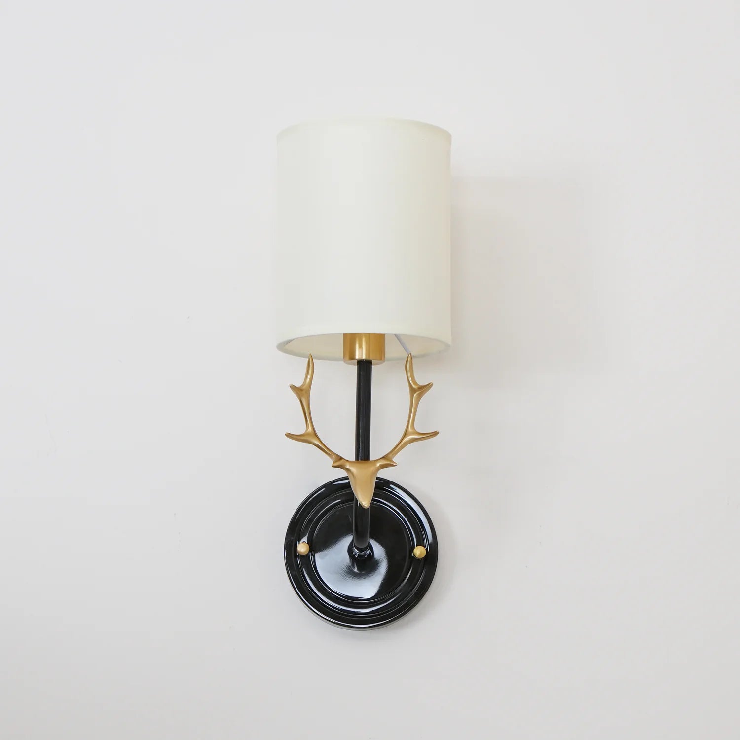 Geweihwandlampe