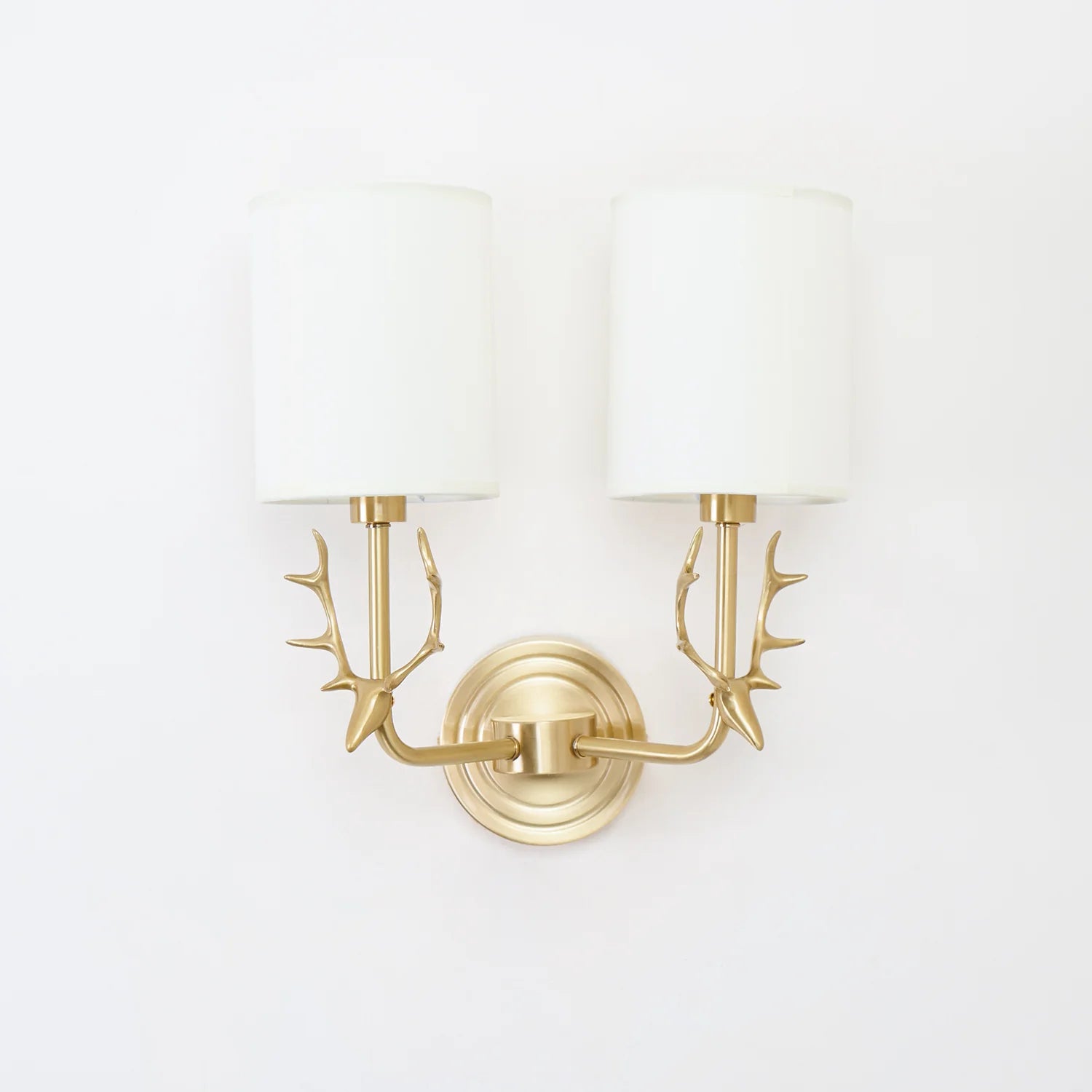 Geweihwandlampe
