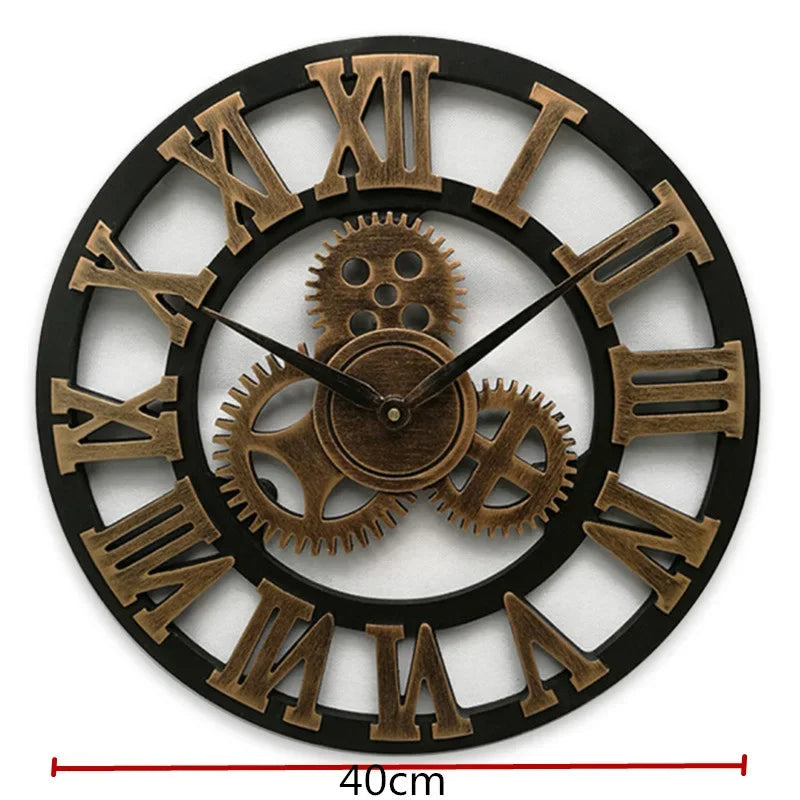 GearSphere Wanduhr im Zahnraddesign